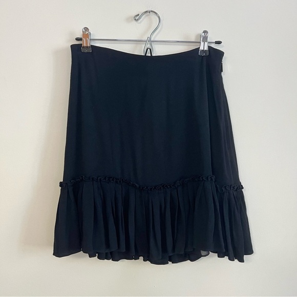 Kate Spade Tiered Black Mini Skirt - Picture 1 of 6